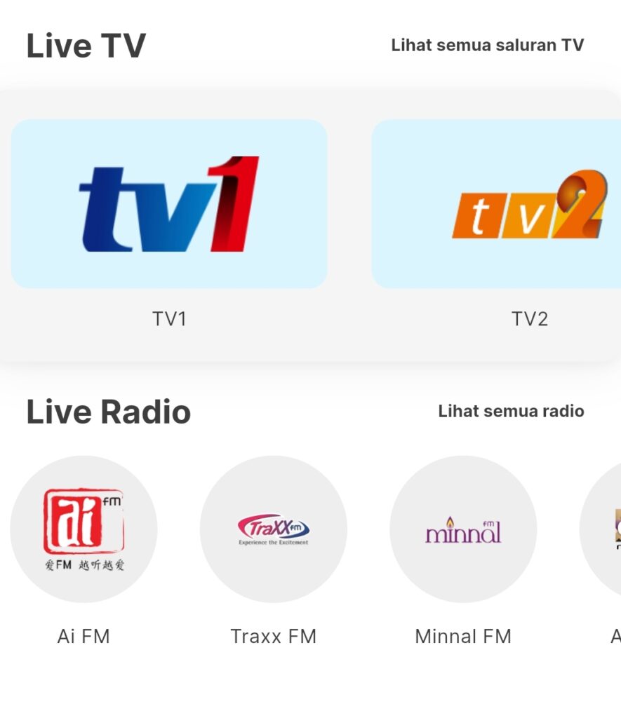 Live tv